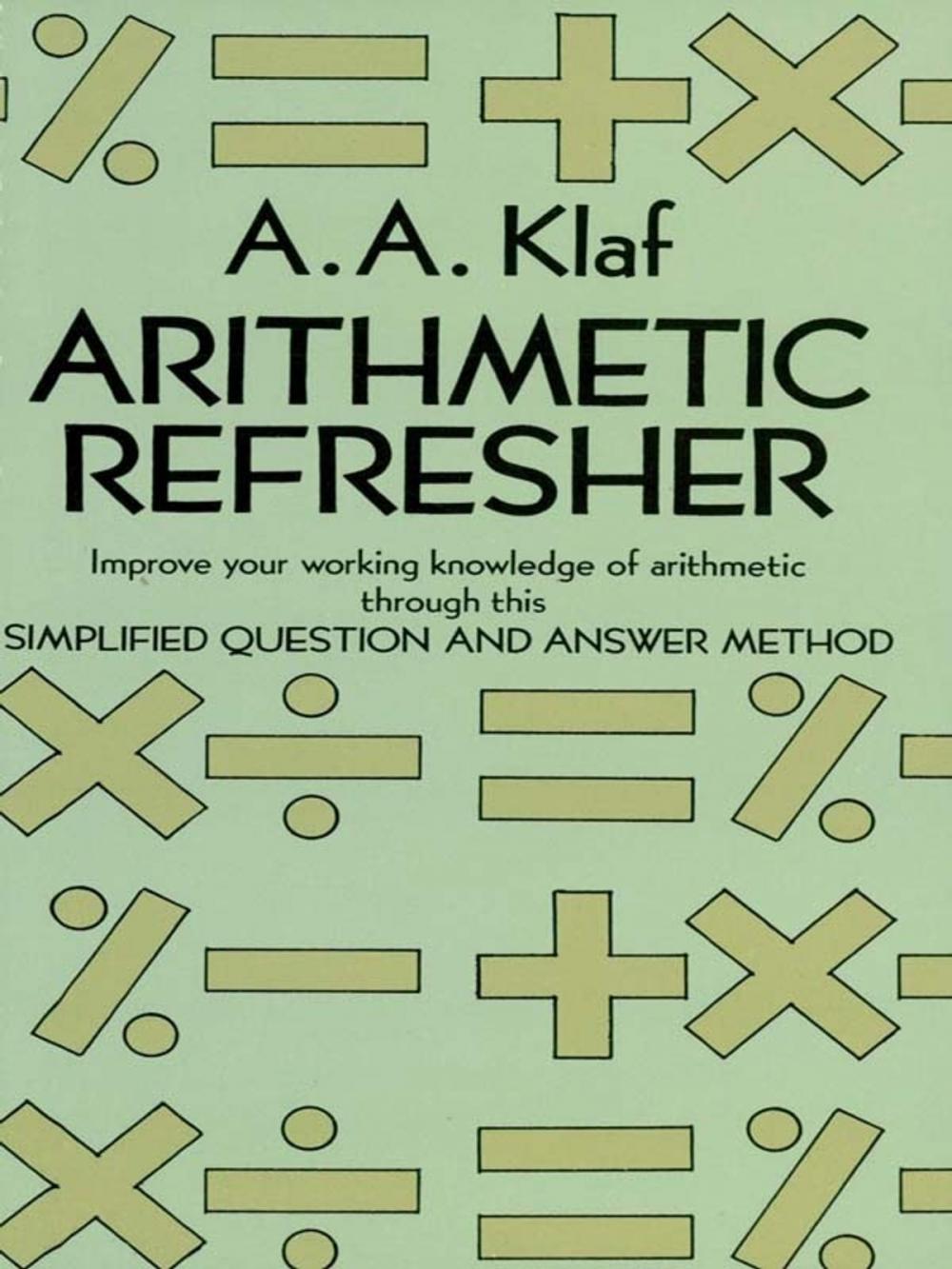 Big bigCover of Arithmetic Refresher