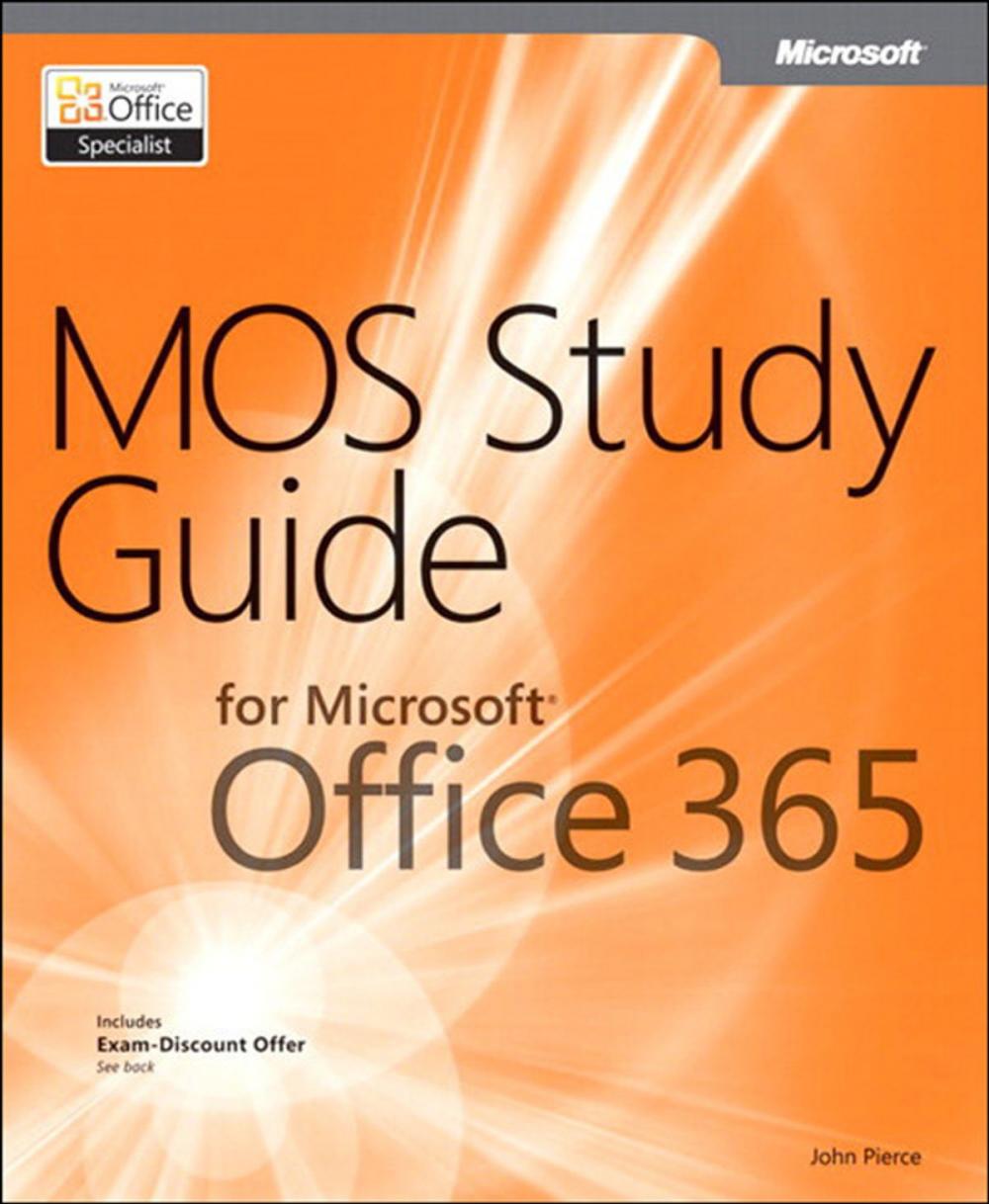 Big bigCover of MOS Study Guide for Microsoft Office 365