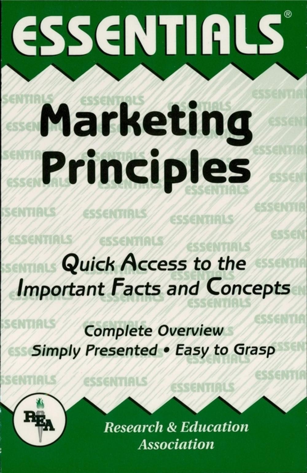 Big bigCover of Marketing Principles Essentials