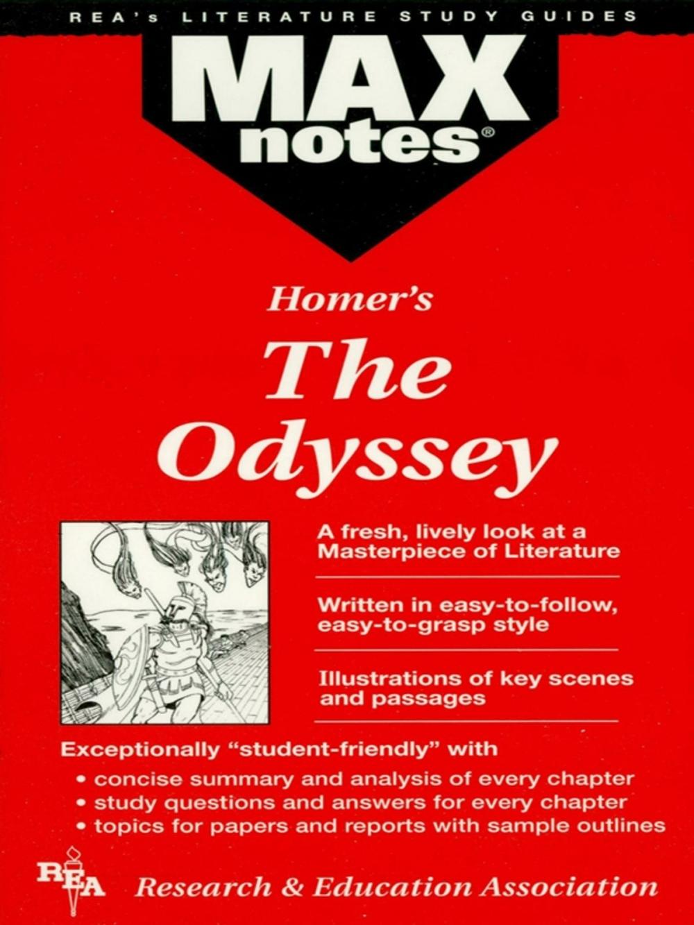 Big bigCover of The Odyssey (MAXNotes Literature Guides)