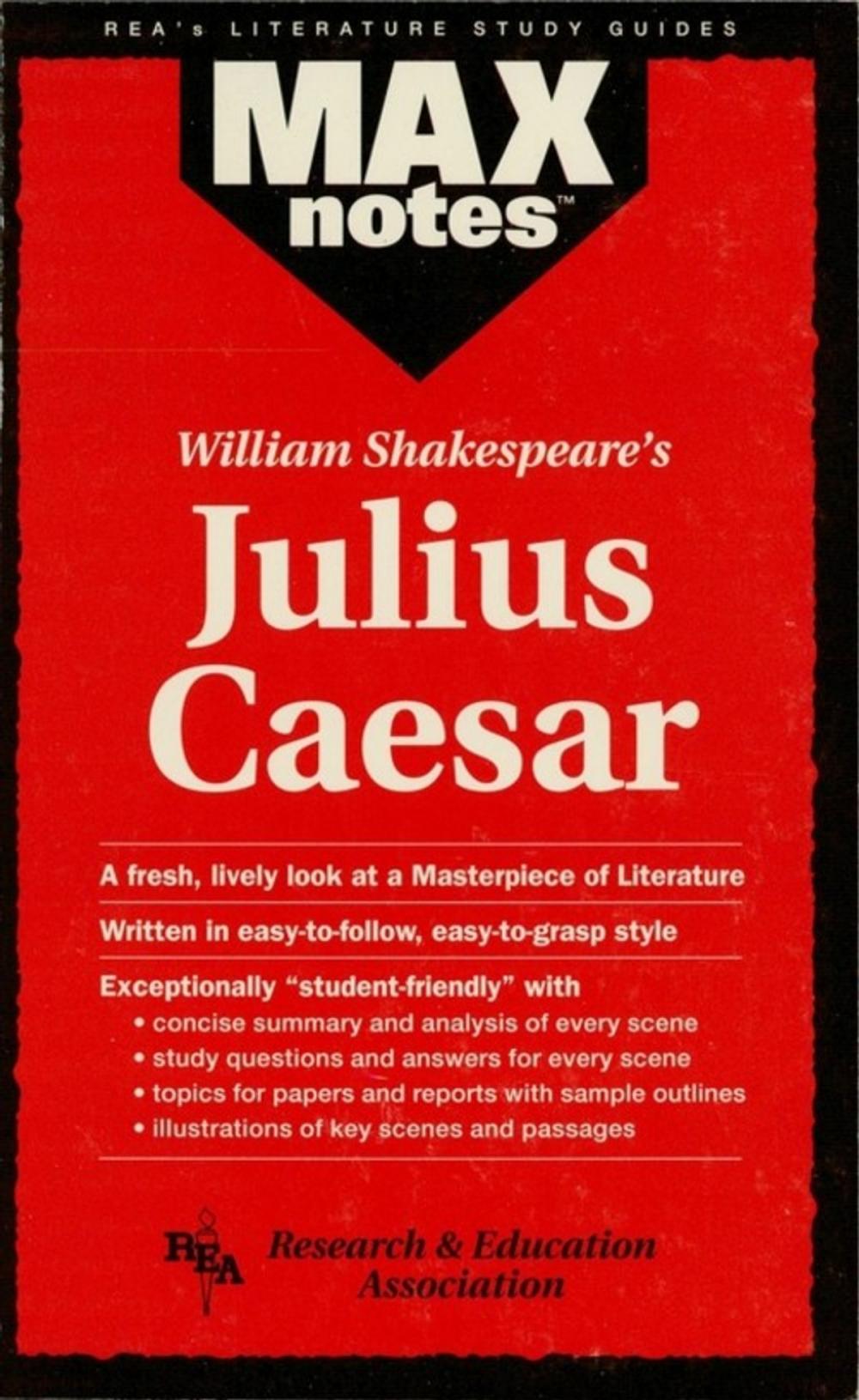 Big bigCover of Julius Caesar (MAXNotes Literature Guides)