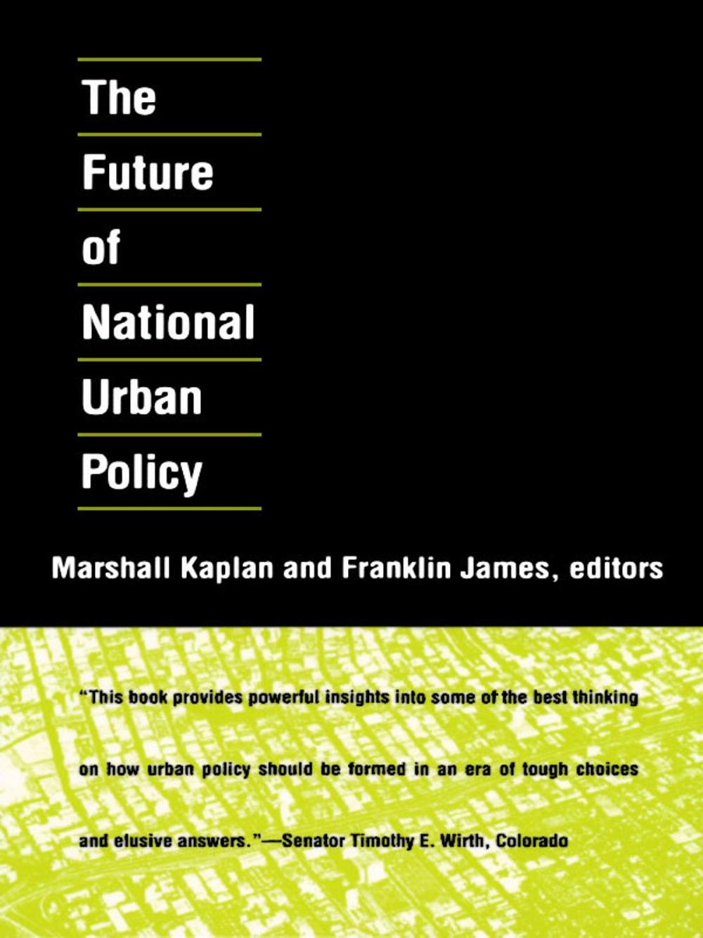 Big bigCover of The Future of National Urban Policy