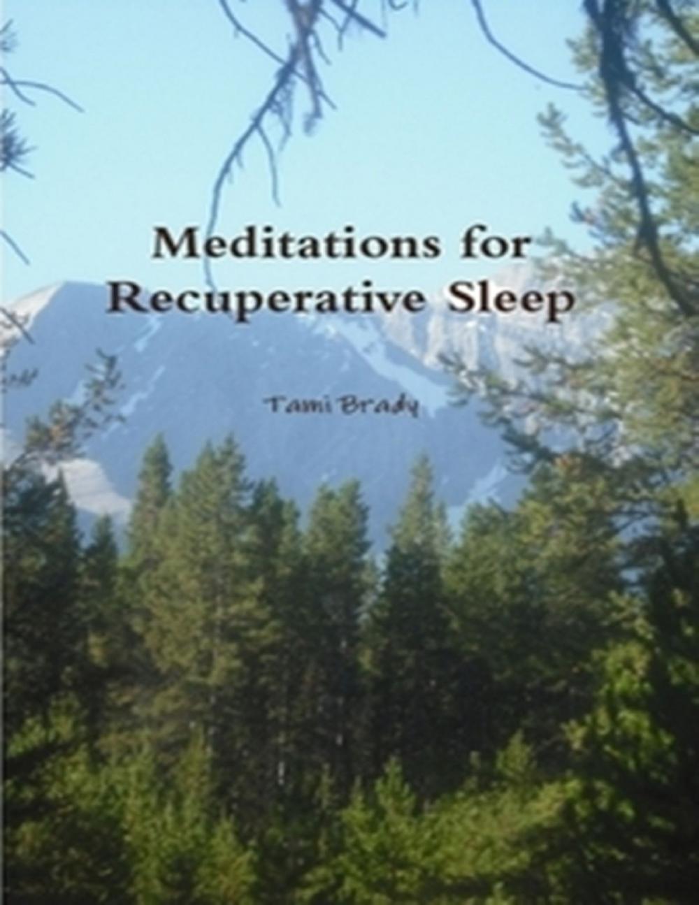 Big bigCover of Meditations for Recuperative Sleep