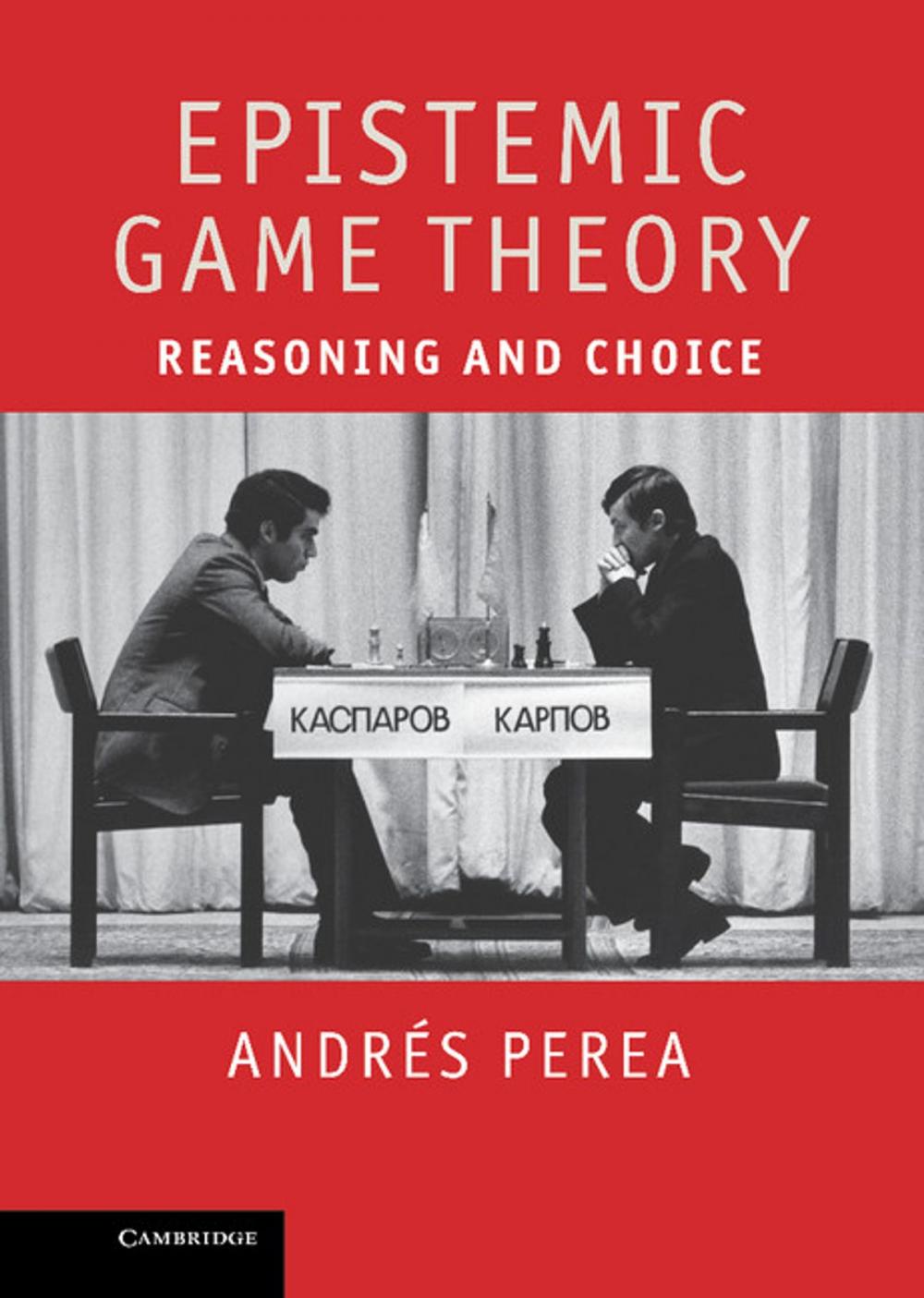 Big bigCover of Epistemic Game Theory
