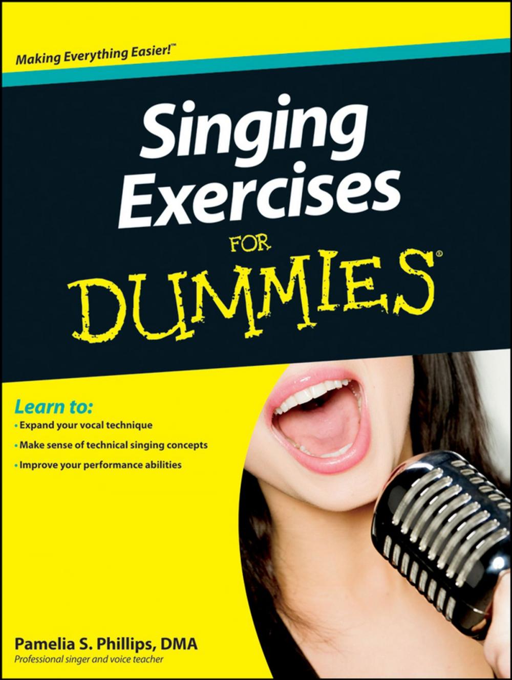 Big bigCover of Singing Exercises For Dummies