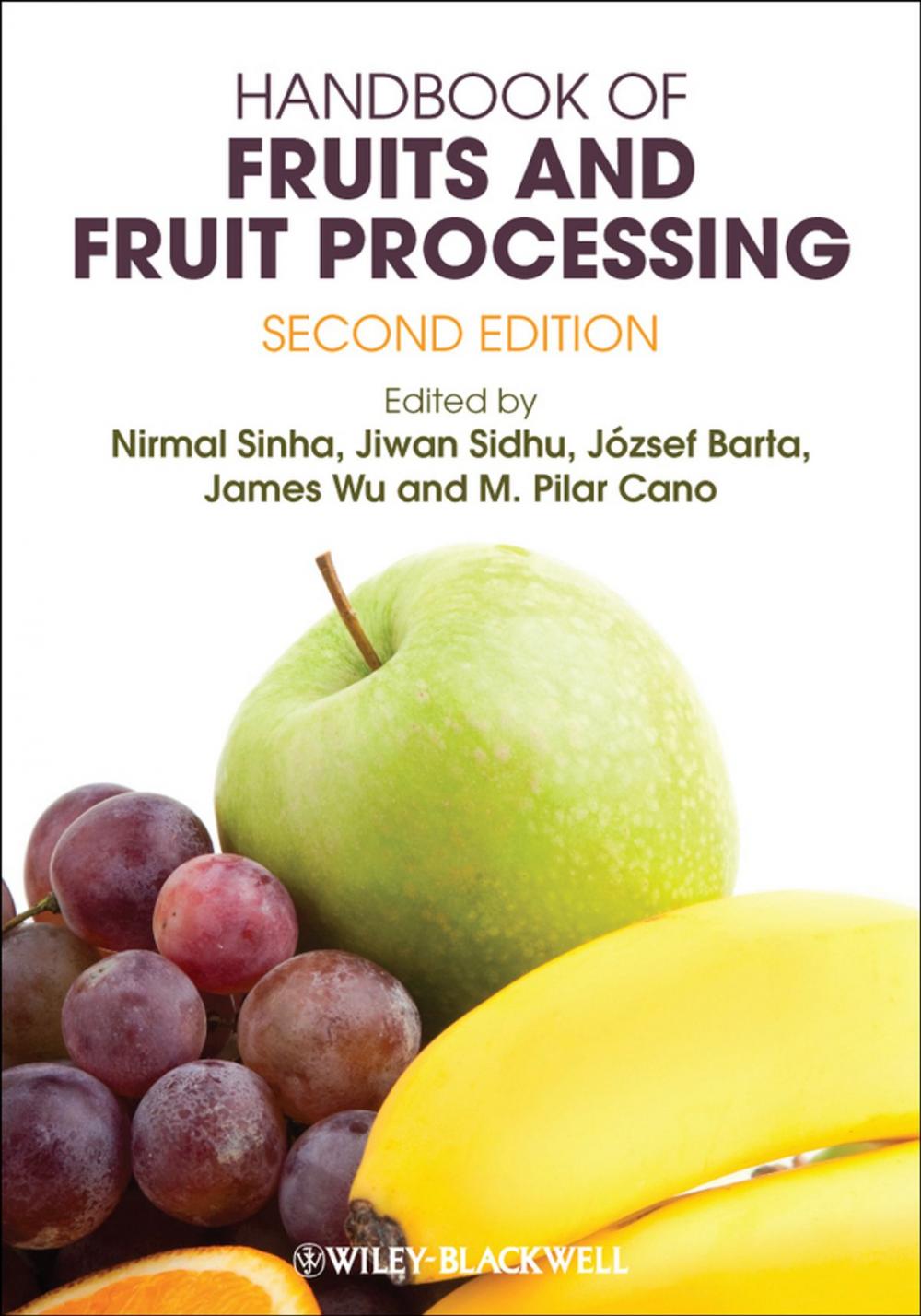 Big bigCover of Handbook of Fruits and Fruit Processing