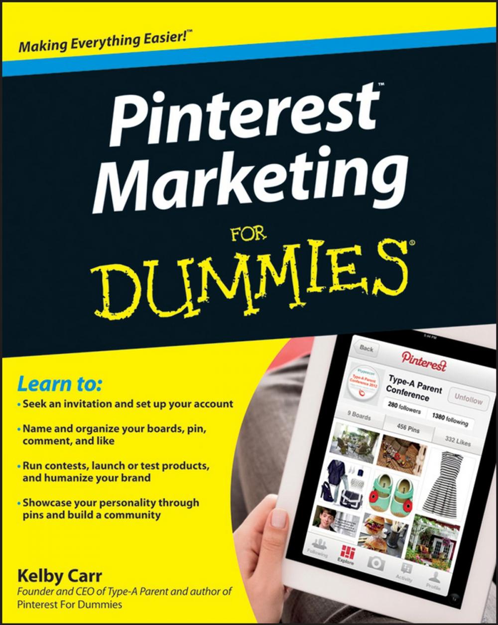 Big bigCover of Pinterest Marketing For Dummies