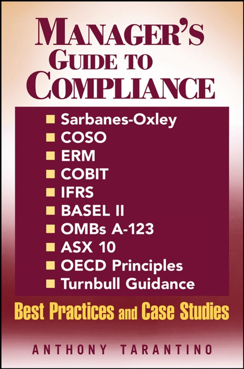 Big bigCover of Manager's Guide to Compliance