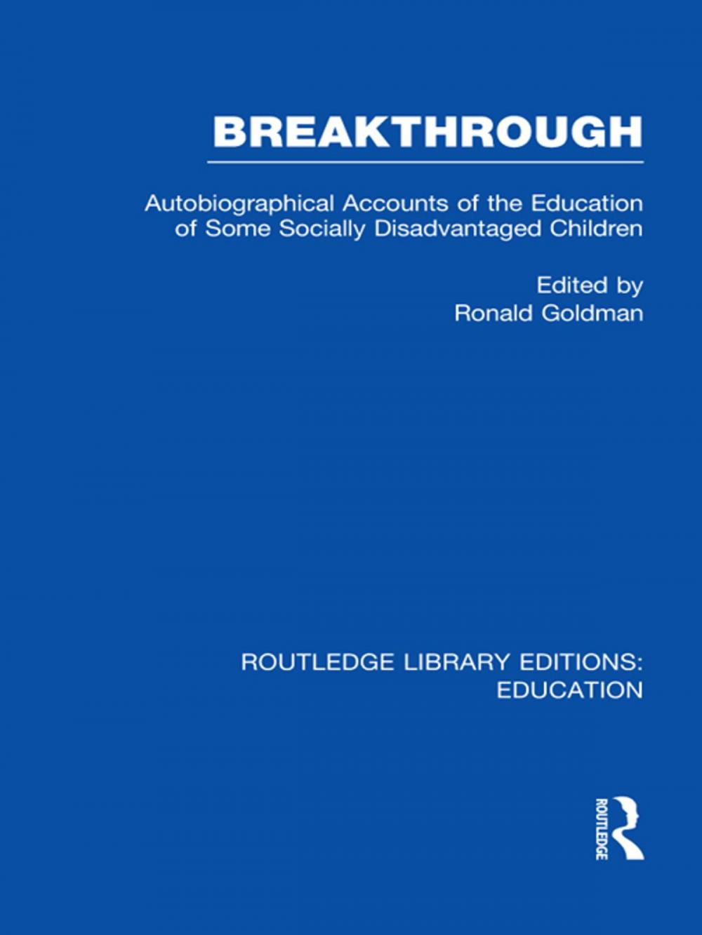 Big bigCover of Breakthrough (RLE Edu M)