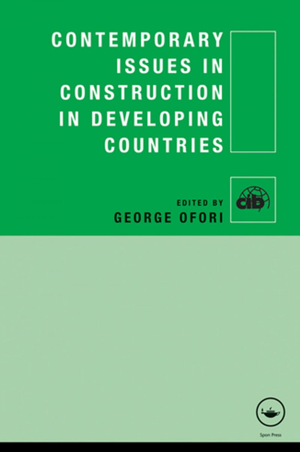 Big bigCover of Contemporary Issues in Construction in Developing Countries