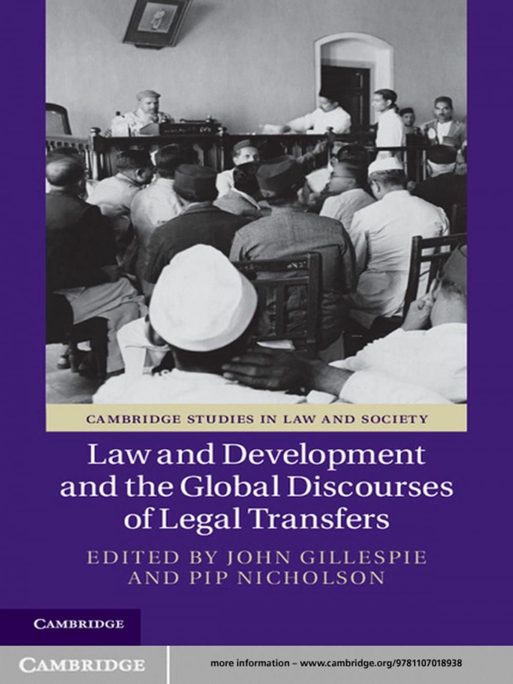 Big bigCover of Law and Development and the Global Discourses of Legal Transfers