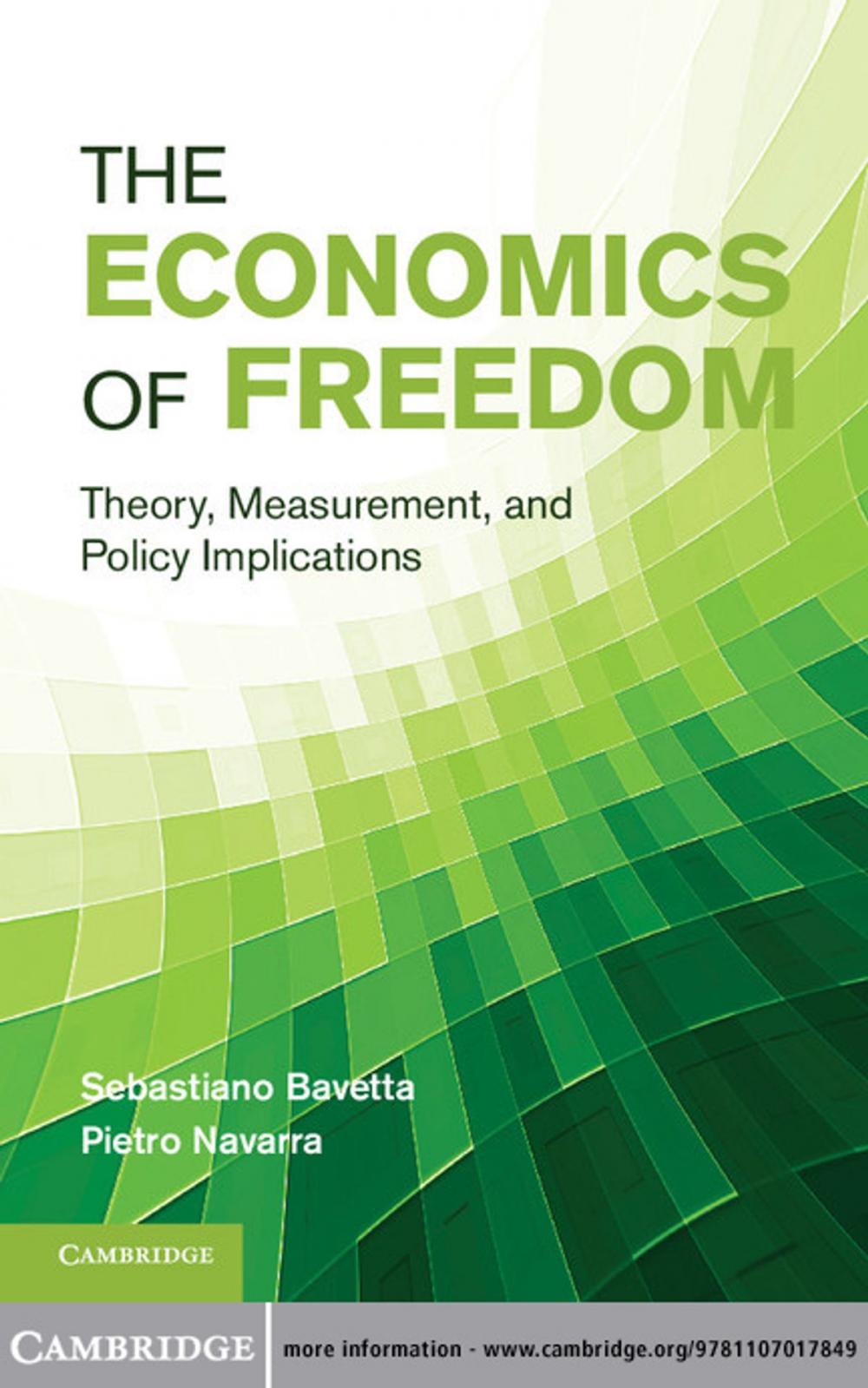 Big bigCover of The Economics of Freedom