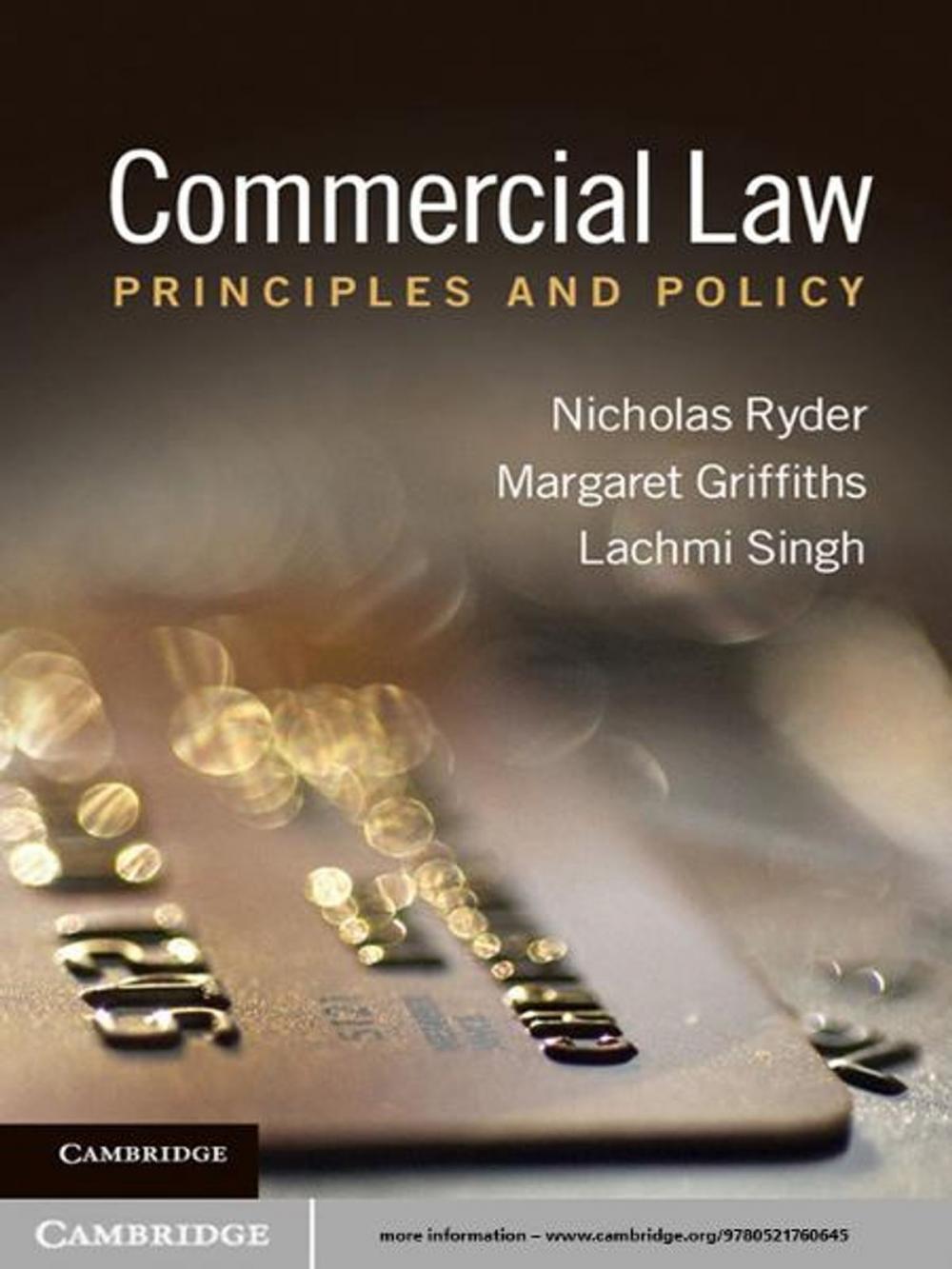 Big bigCover of Commercial Law