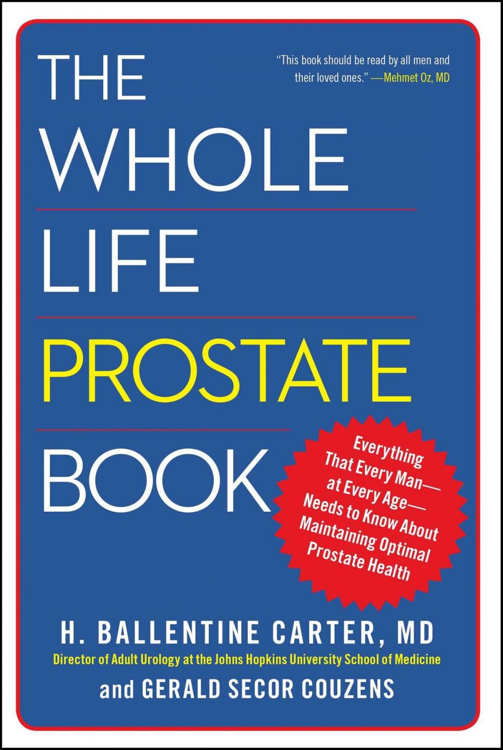 Big bigCover of The Whole Life Prostate Book