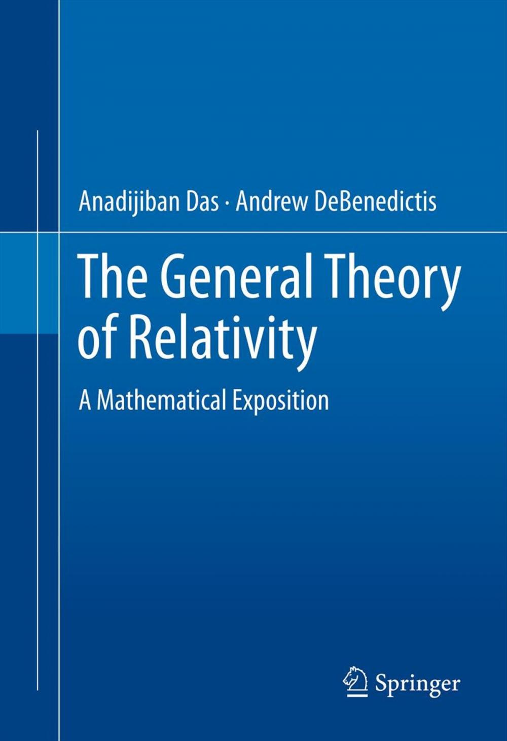 Big bigCover of The General Theory of Relativity