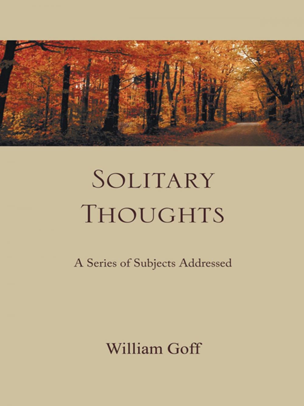 Big bigCover of Solitary Thoughts