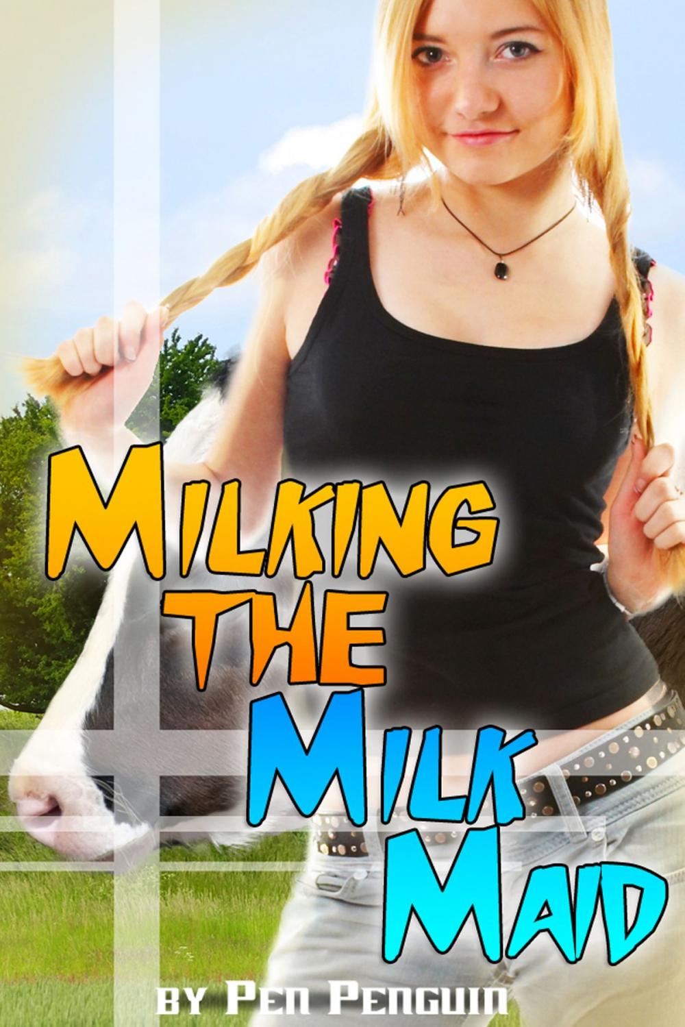 Big bigCover of Milking the Milk Maid (Lesbian shape shifter lactation erotic romance)