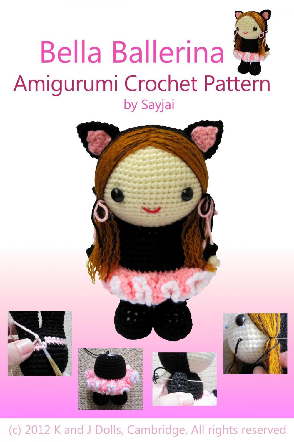 Big bigCover of Bella Ballerina Amigurumi Crochet Pattern