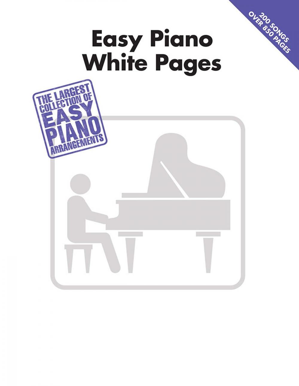 Big bigCover of Easy Piano White Pages (Songbook)