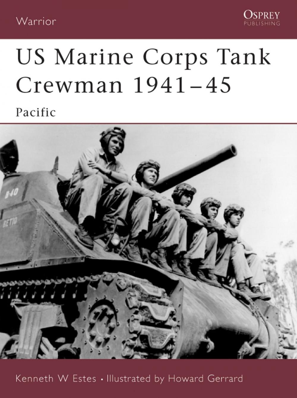 Big bigCover of US Marine Corps Tank Crewman 1941–45