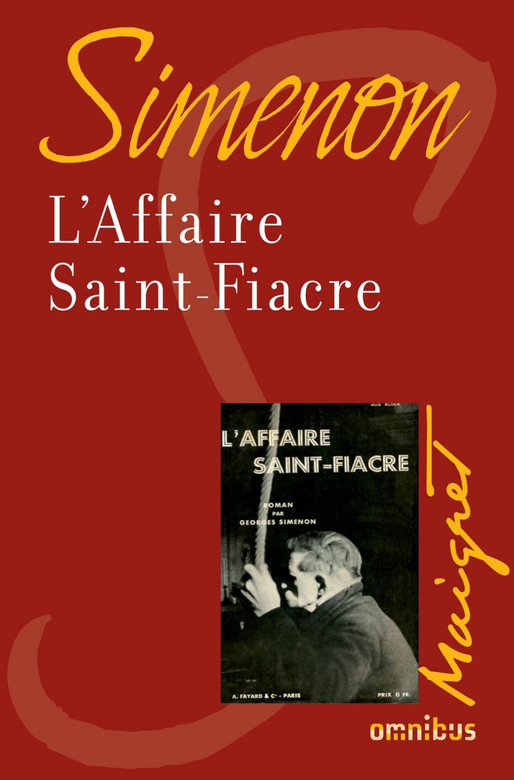 Big bigCover of L'affaire Saint-Fiacre