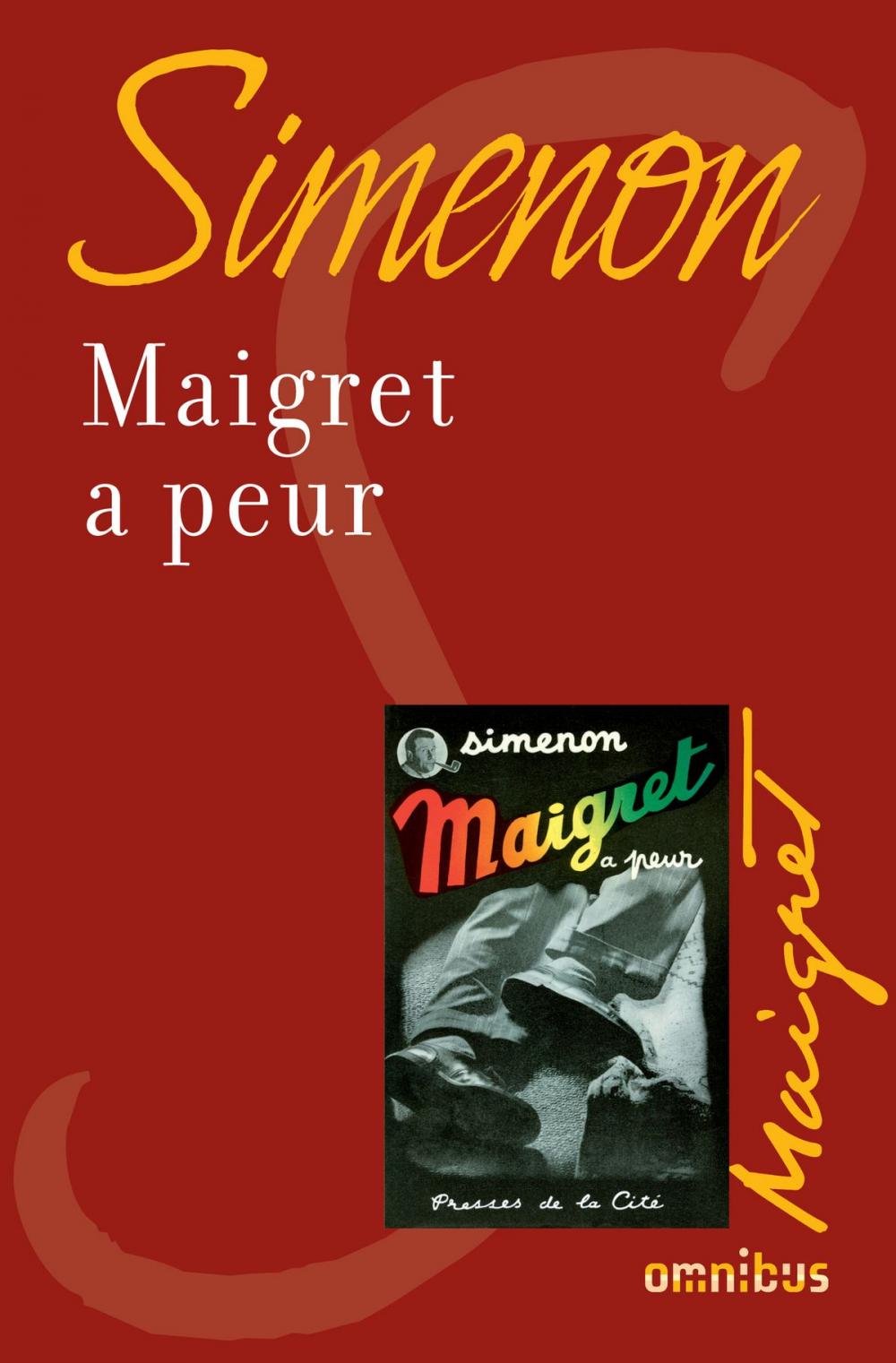 Big bigCover of Maigret a peur