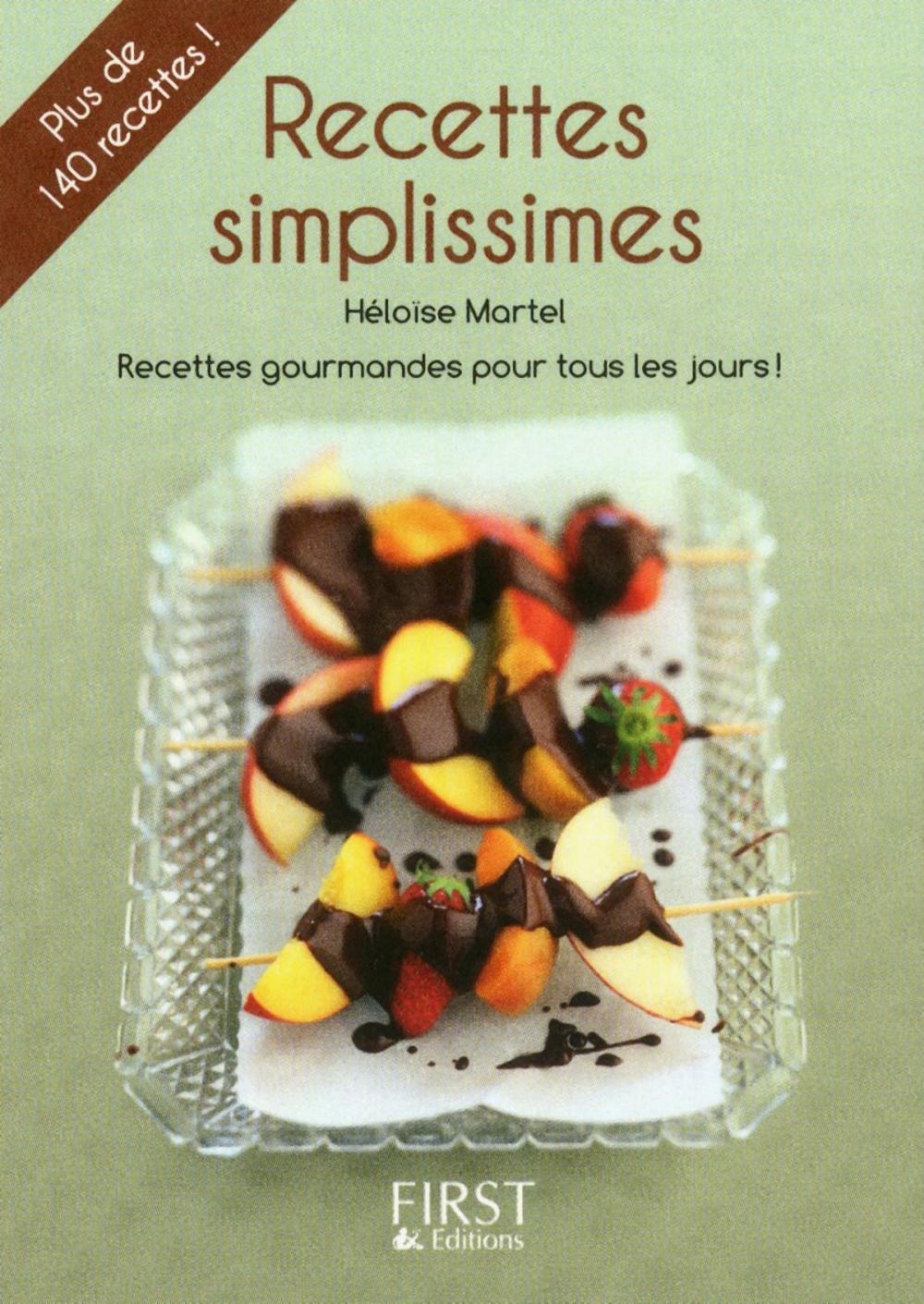 Big bigCover of Le Petit Livre de - Recettes Simplissimes