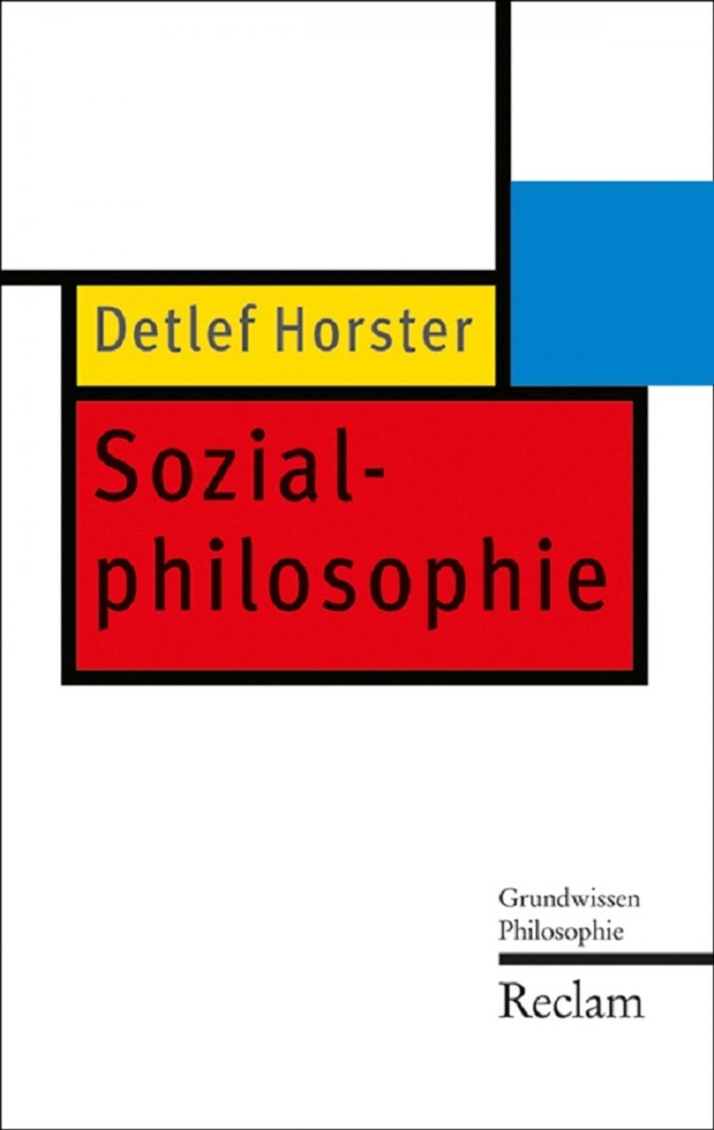 Big bigCover of Sozialphilosophie