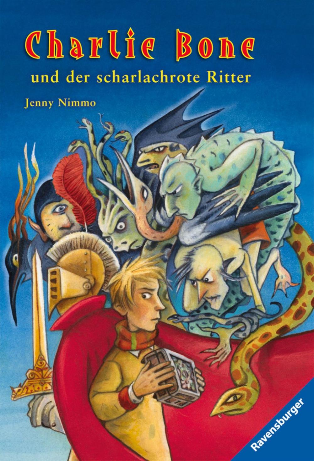 Big bigCover of Charlie Bone und der scharlachrote Ritter (Band 8)