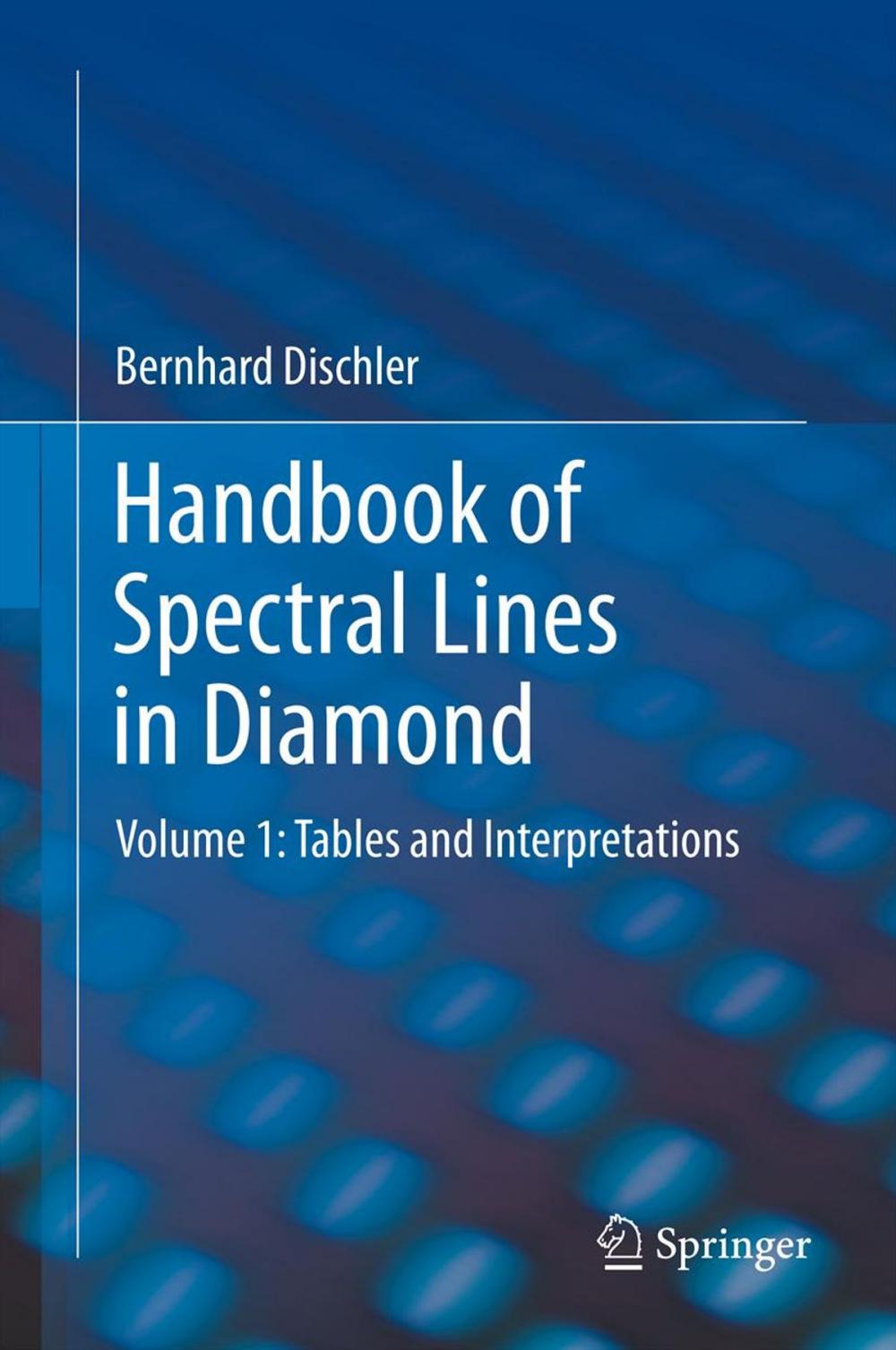 Big bigCover of Handbook of Spectral Lines in Diamond