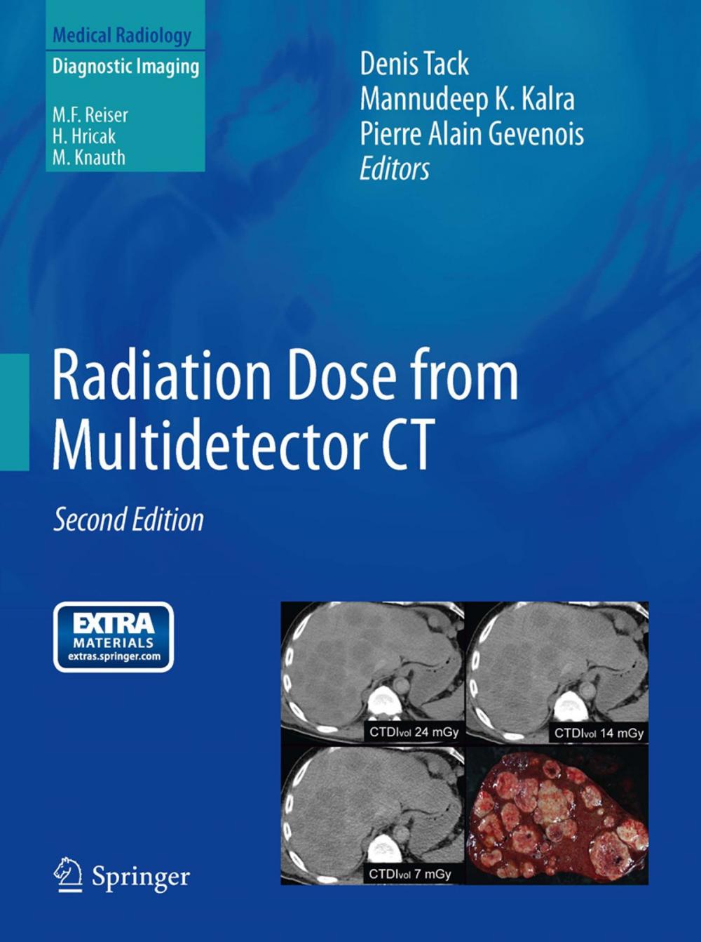 Big bigCover of Radiation Dose from Multidetector CT