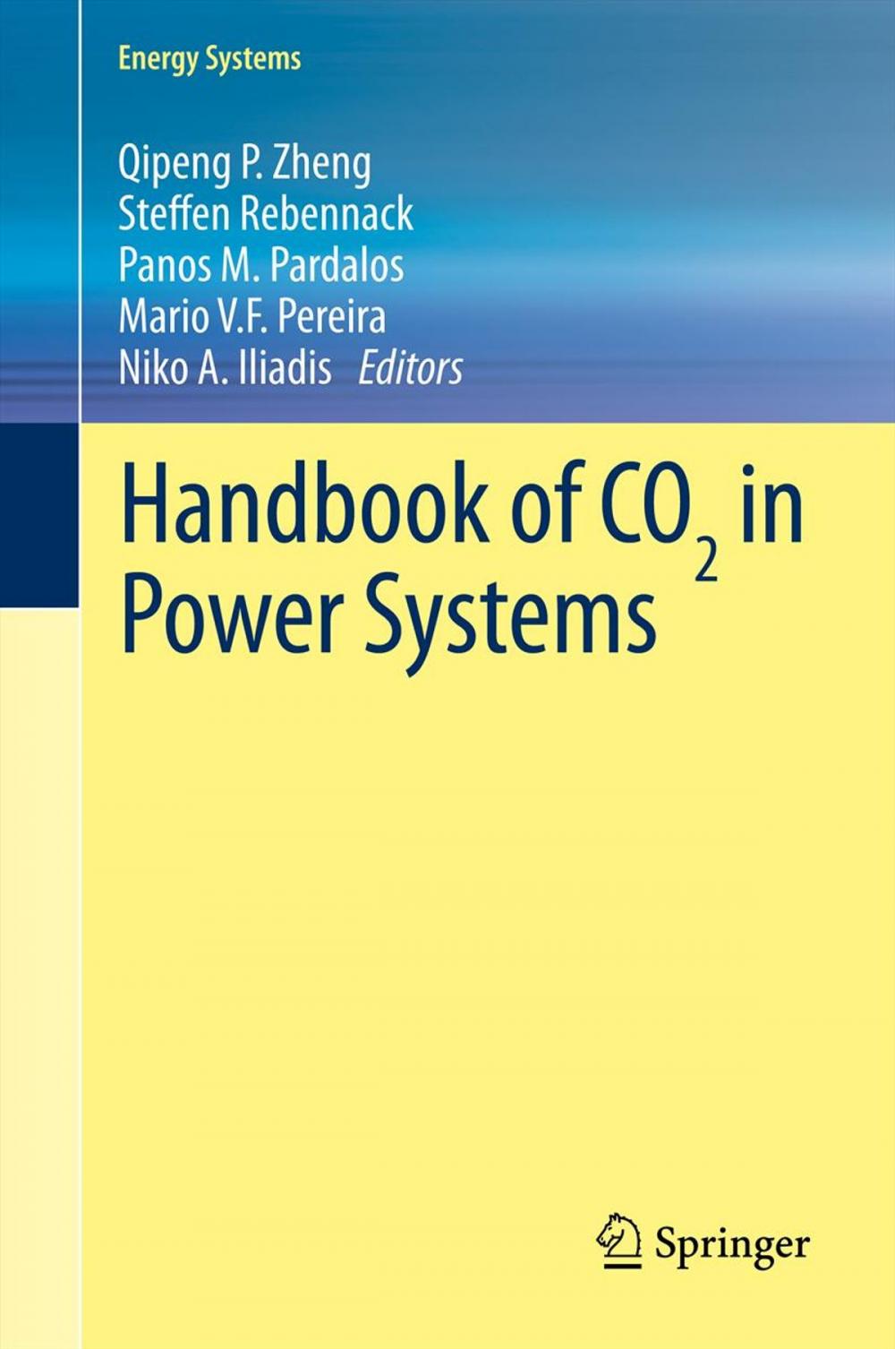 Big bigCover of Handbook of CO₂ in Power Systems