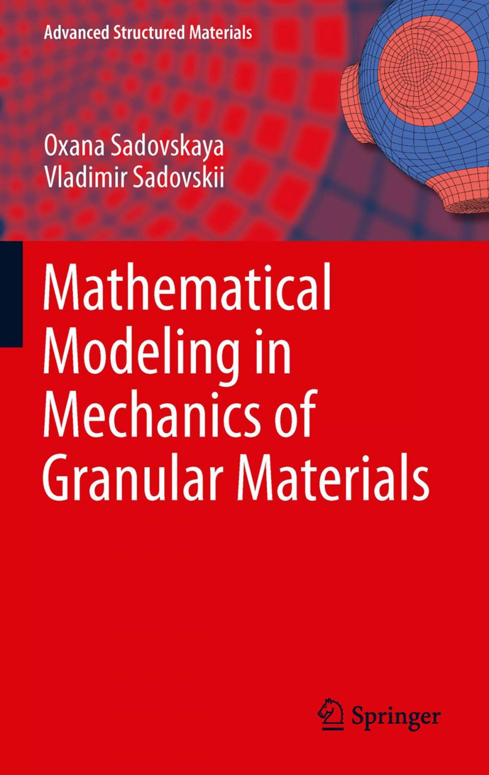 Big bigCover of Mathematical Modeling in Mechanics of Granular Materials