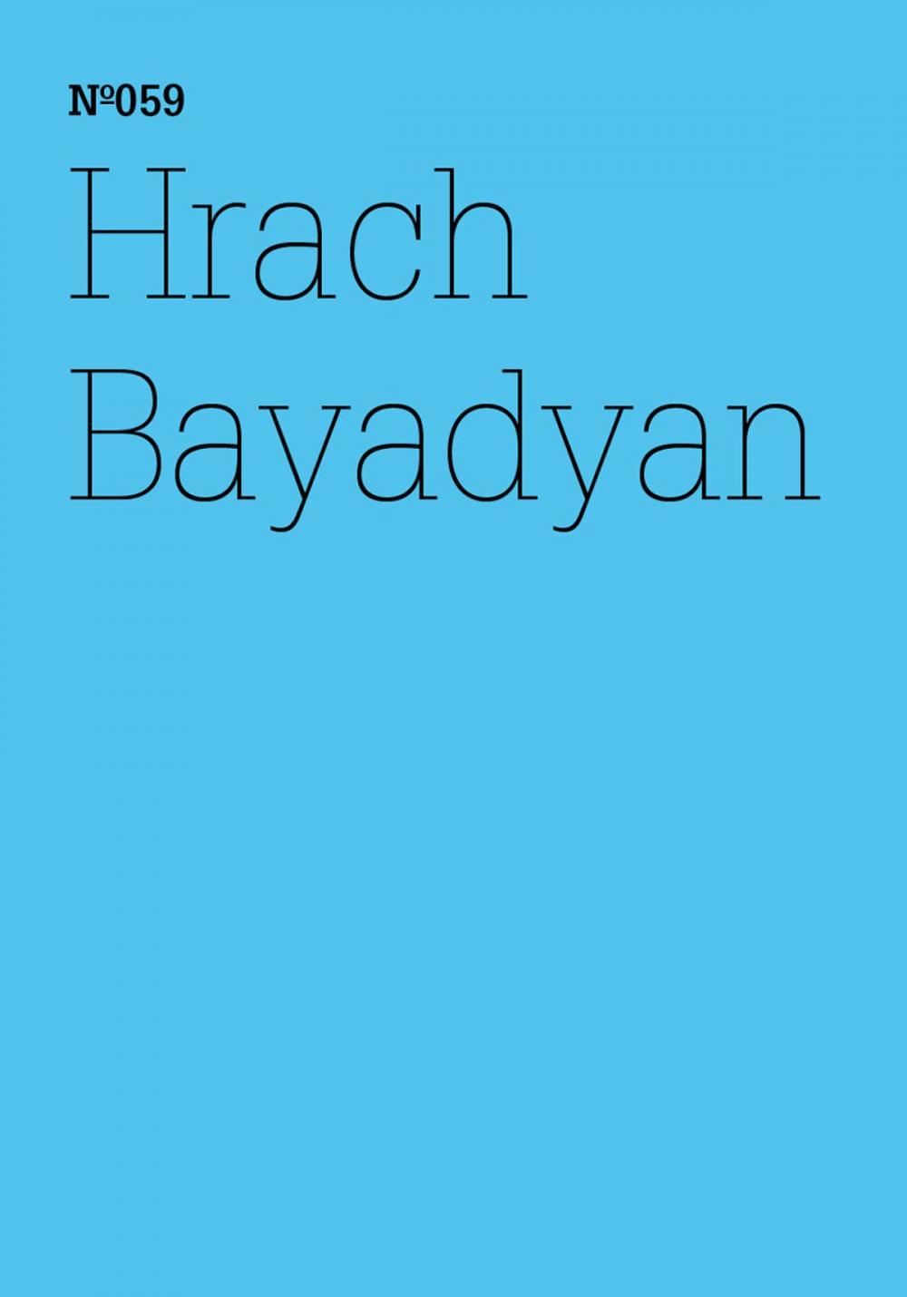 Big bigCover of Hrach Bayadyan