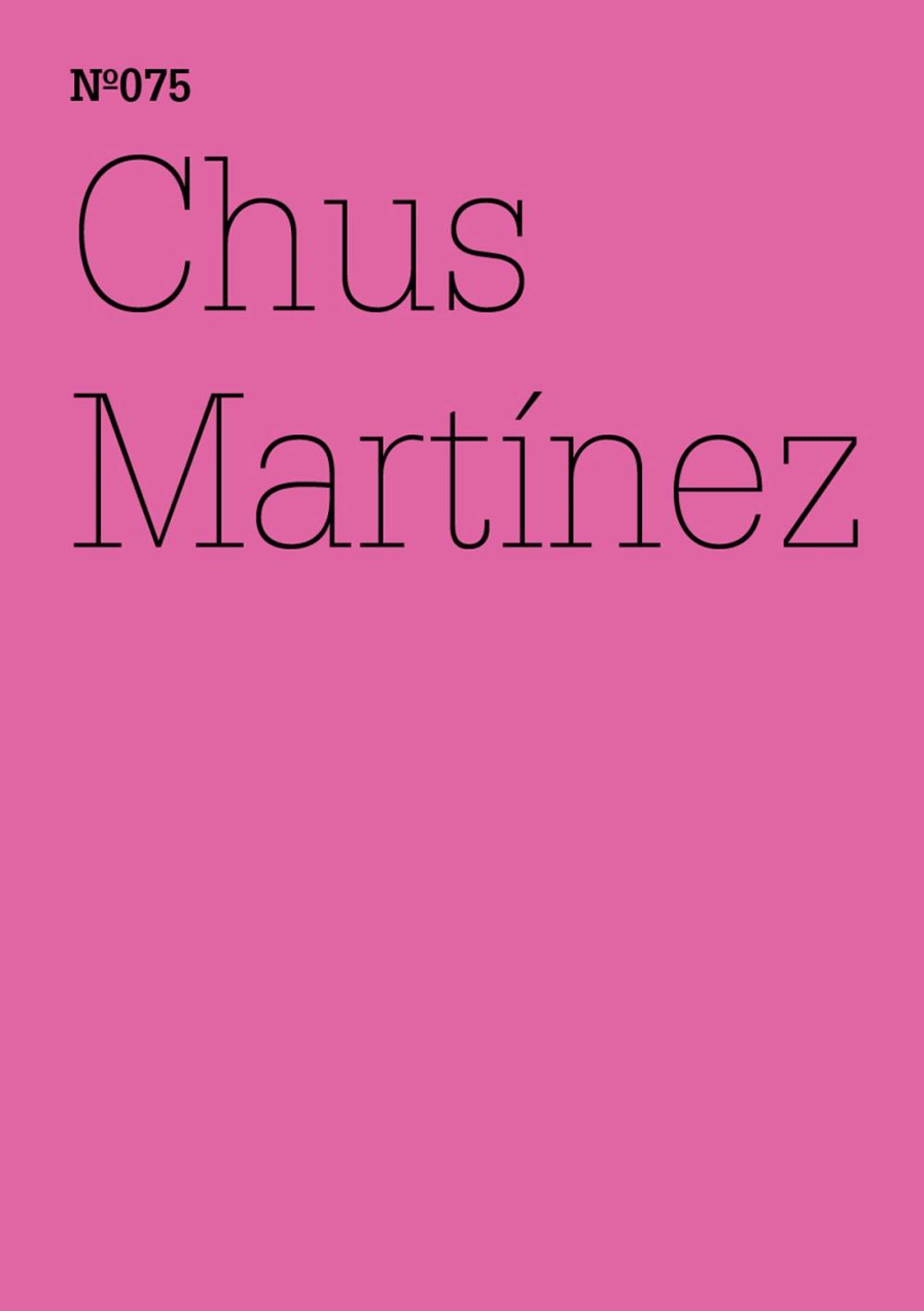 Big bigCover of Chus Martínez