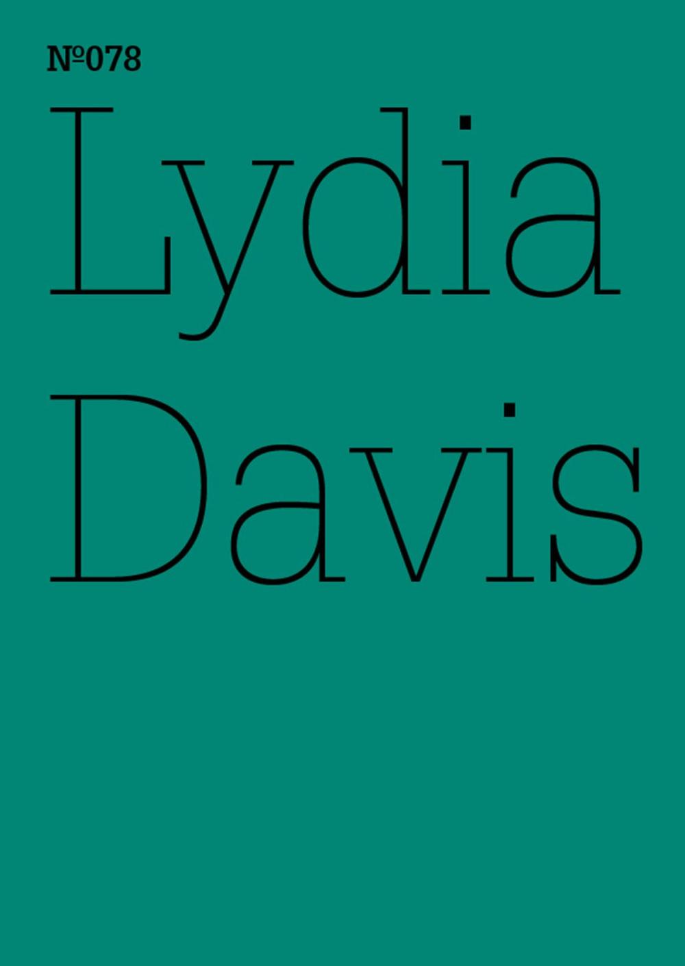 Big bigCover of Lydia Davis