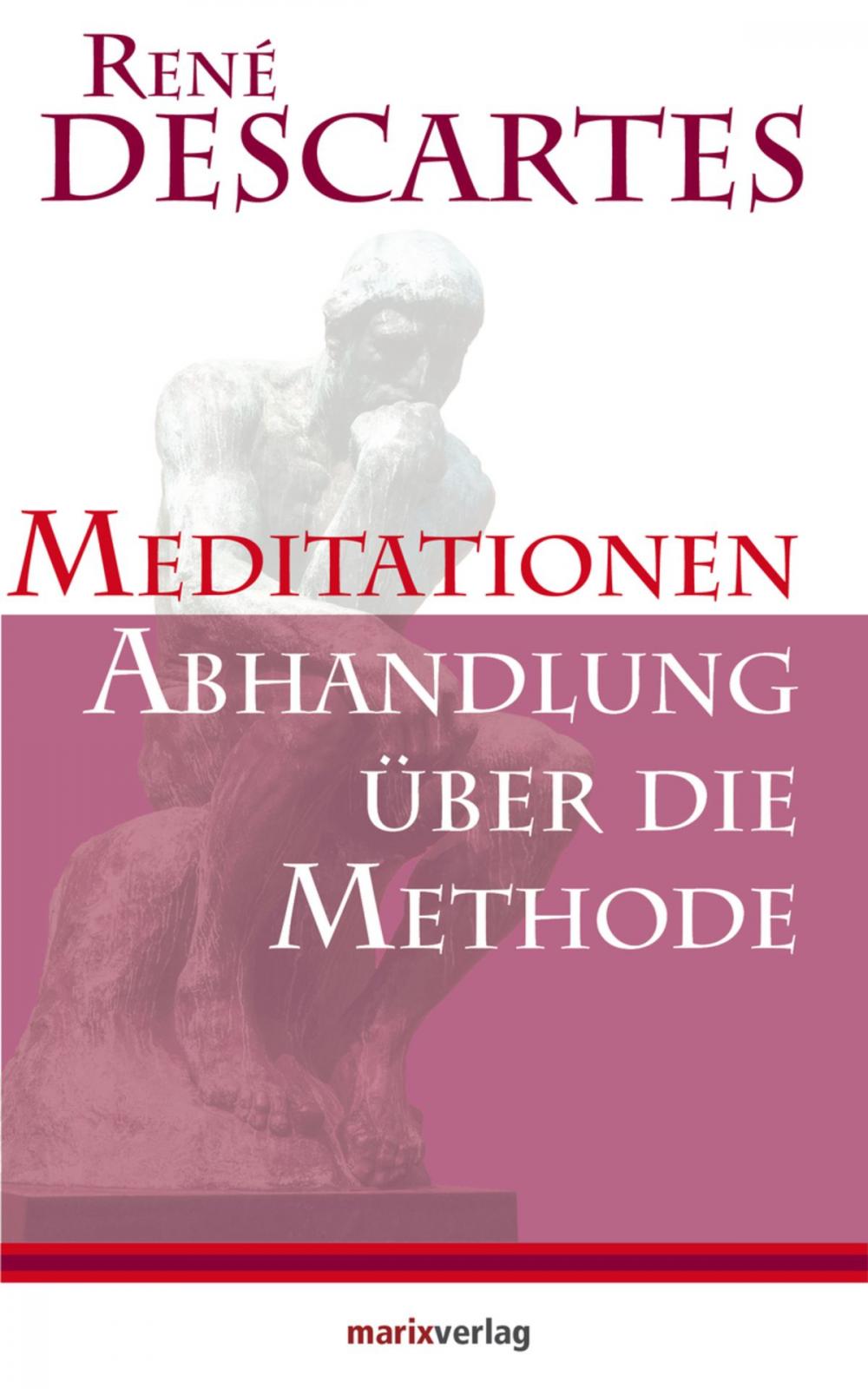 Big bigCover of Meditationen / Abhandlung über die Methode