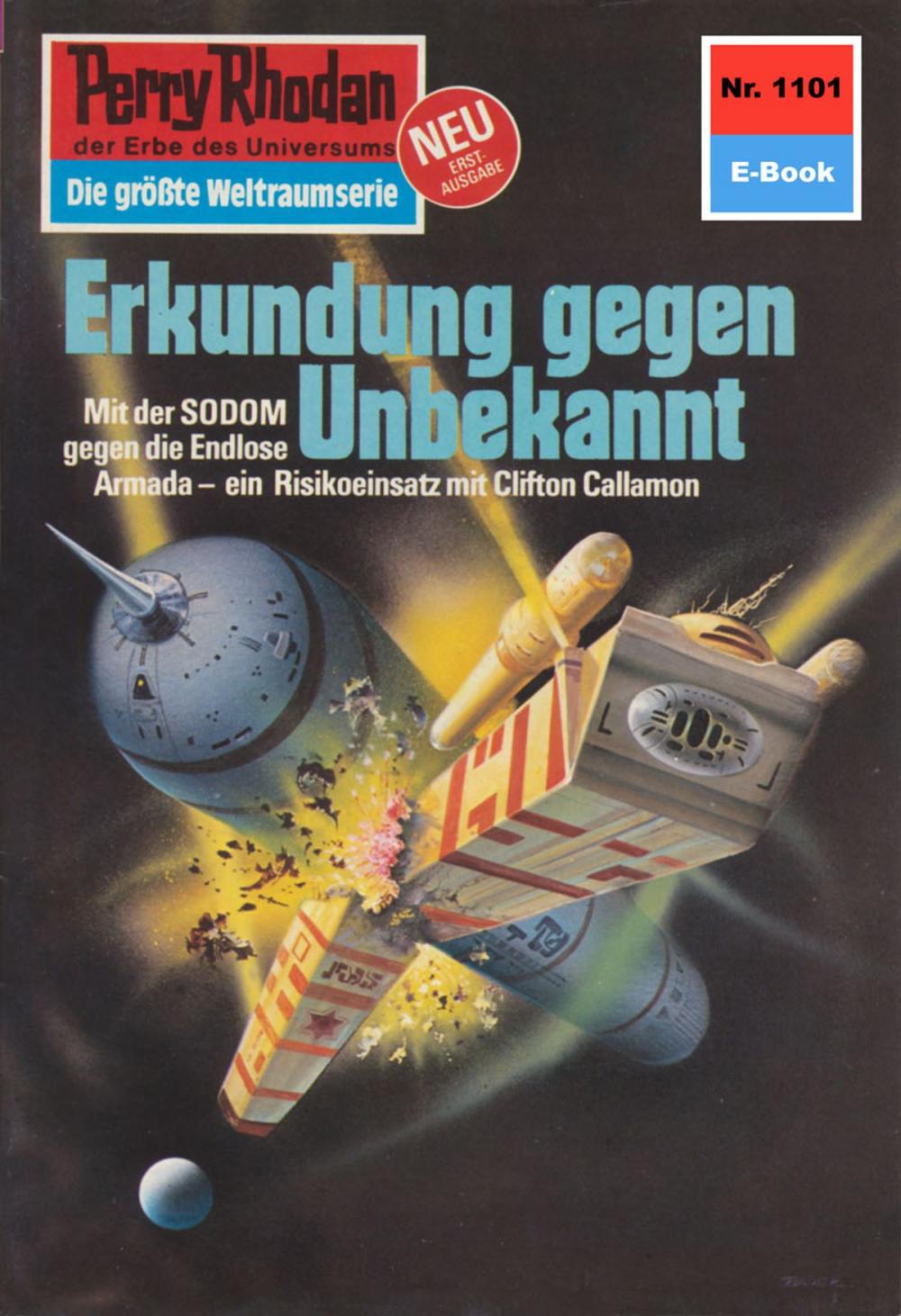 Big bigCover of Perry Rhodan 1101: Erkundung gegen Unbekannt