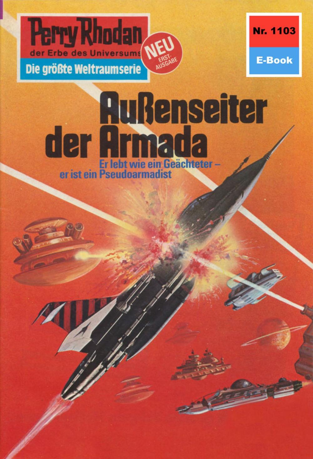 Big bigCover of Perry Rhodan 1103: Außenseiter der Armada