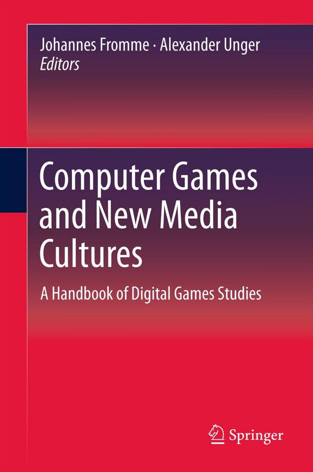 Big bigCover of Computer Games and New Media Cultures