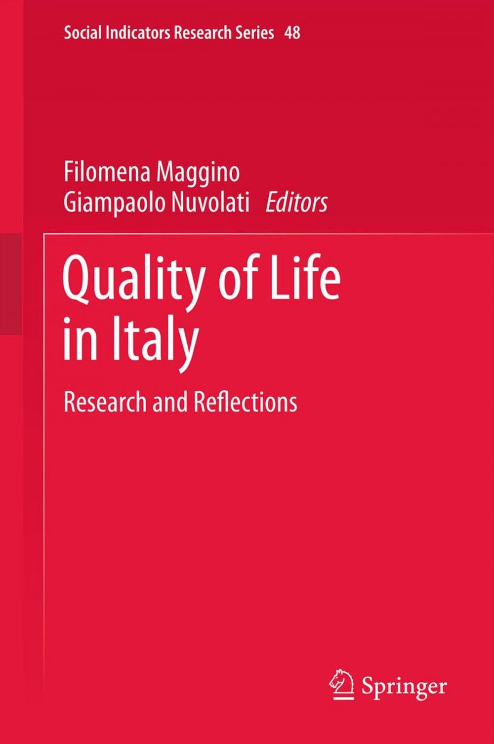 Big bigCover of Quality of life in Italy