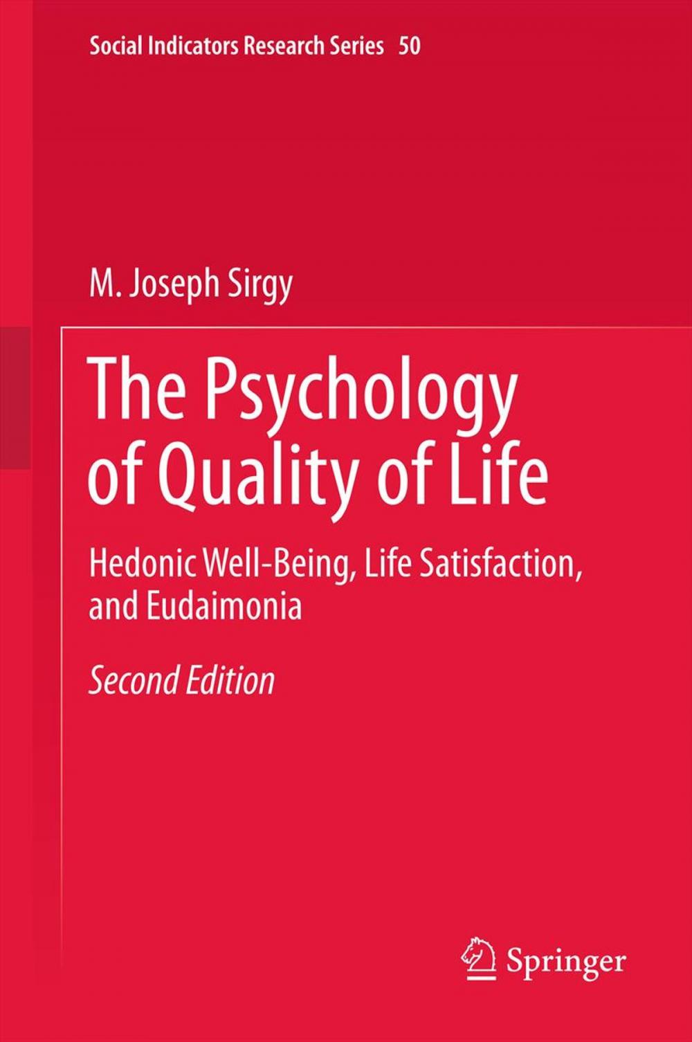 Big bigCover of The Psychology of Quality of Life