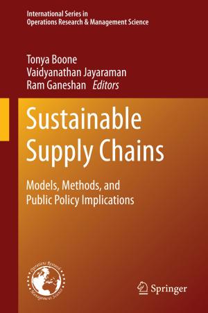 Cover of the book Sustainable Supply Chains by Alfred L. Horowitz