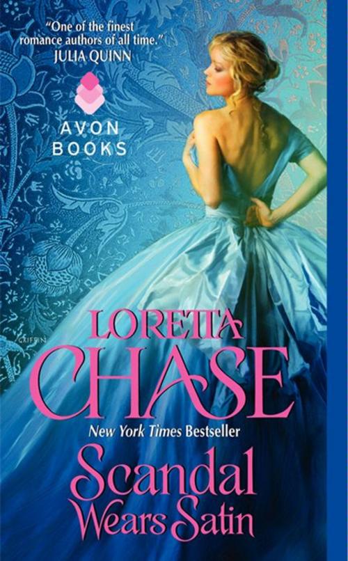 Cover of the book Scandal Wears Satin by Loretta Chase, Avon