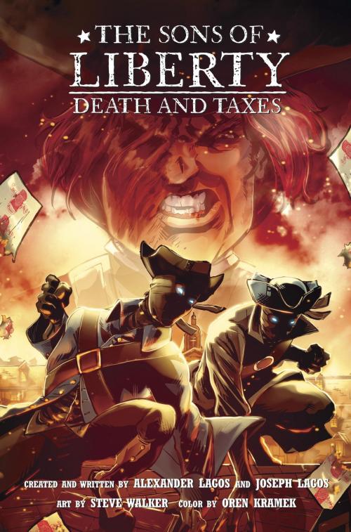 Cover of the book The Sons of Liberty #2: Death and Taxes by Alexander Lagos, Joseph Lagos, Random House Children's Books