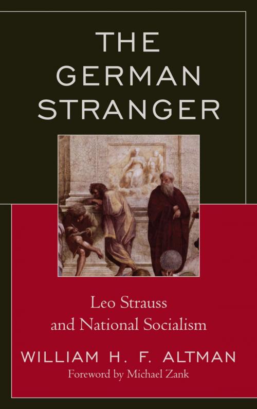 Cover of the book The German Stranger by William H. F. Altman, Lexington Books