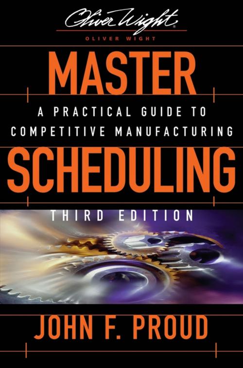 Cover of the book Master Scheduling by John F. Proud, Wiley