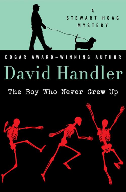 Cover of the book The Boy Who Never Grew Up by David Handler, MysteriousPress.com/Open Road