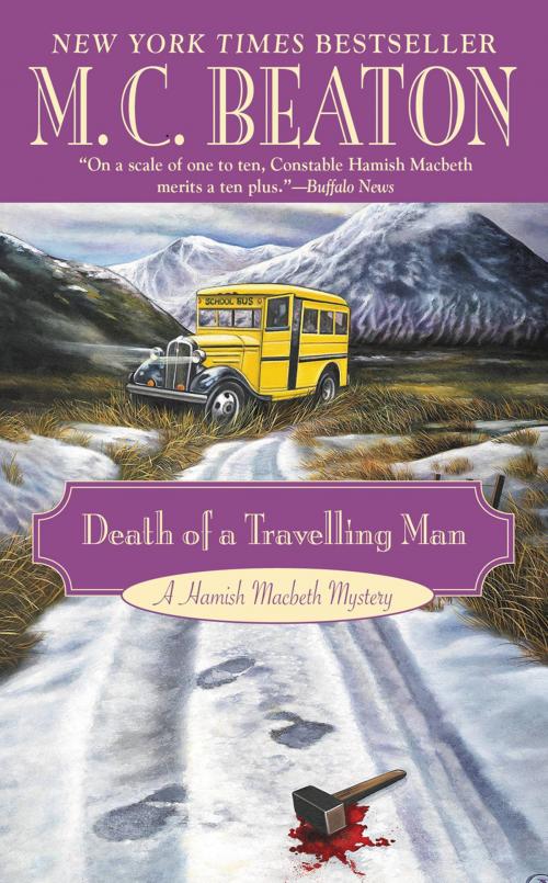 Cover of the book Death of a Travelling Man by M. C. Beaton, Grand Central Publishing