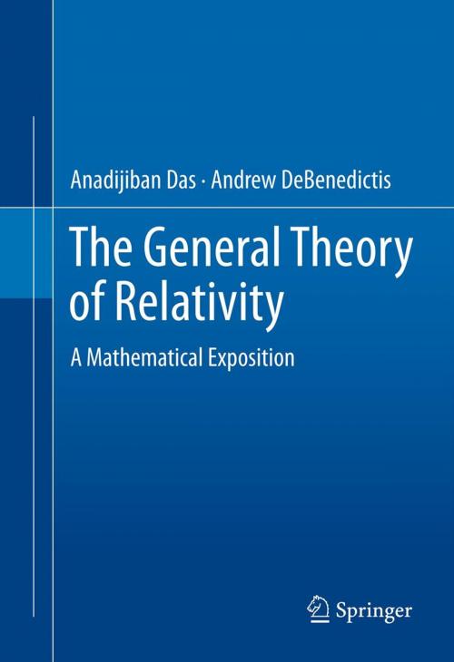 Cover of the book The General Theory of Relativity by Anadijiban Das, Andrew DeBenedictis, Springer New York